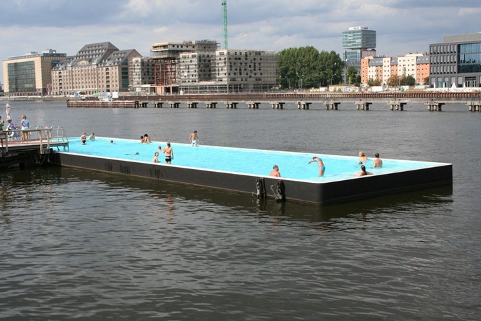 Badeschiff - Floating Swimming Pool